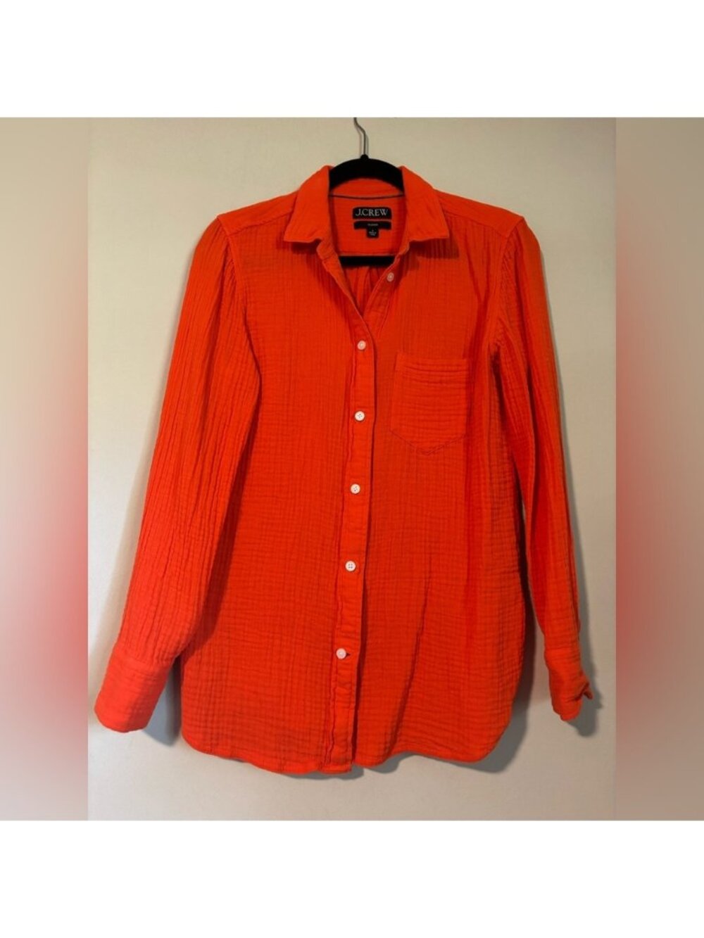 Vibrant Orange Classic Shirt - size 4